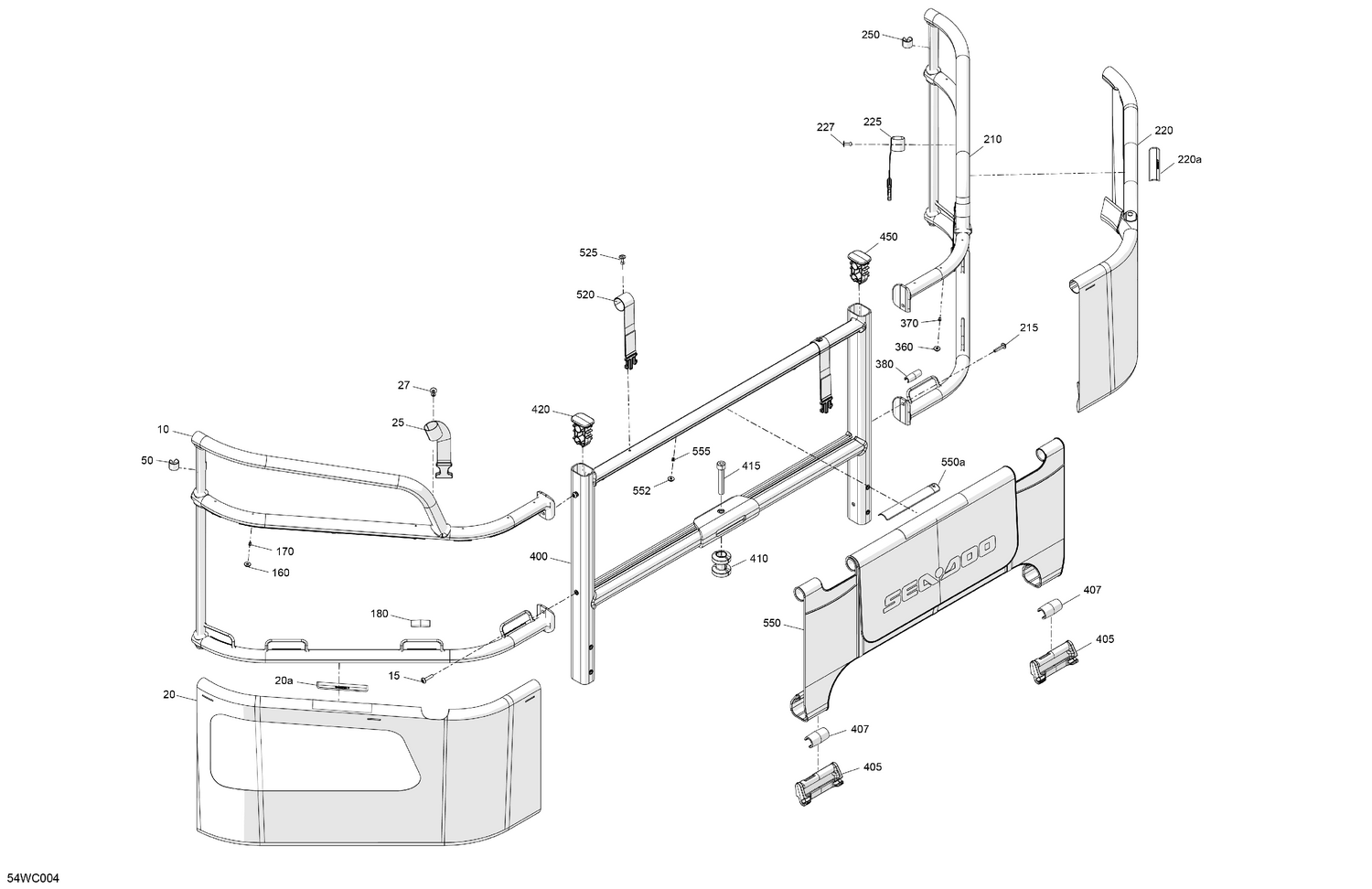 04- GUARD RAILS - Rear
