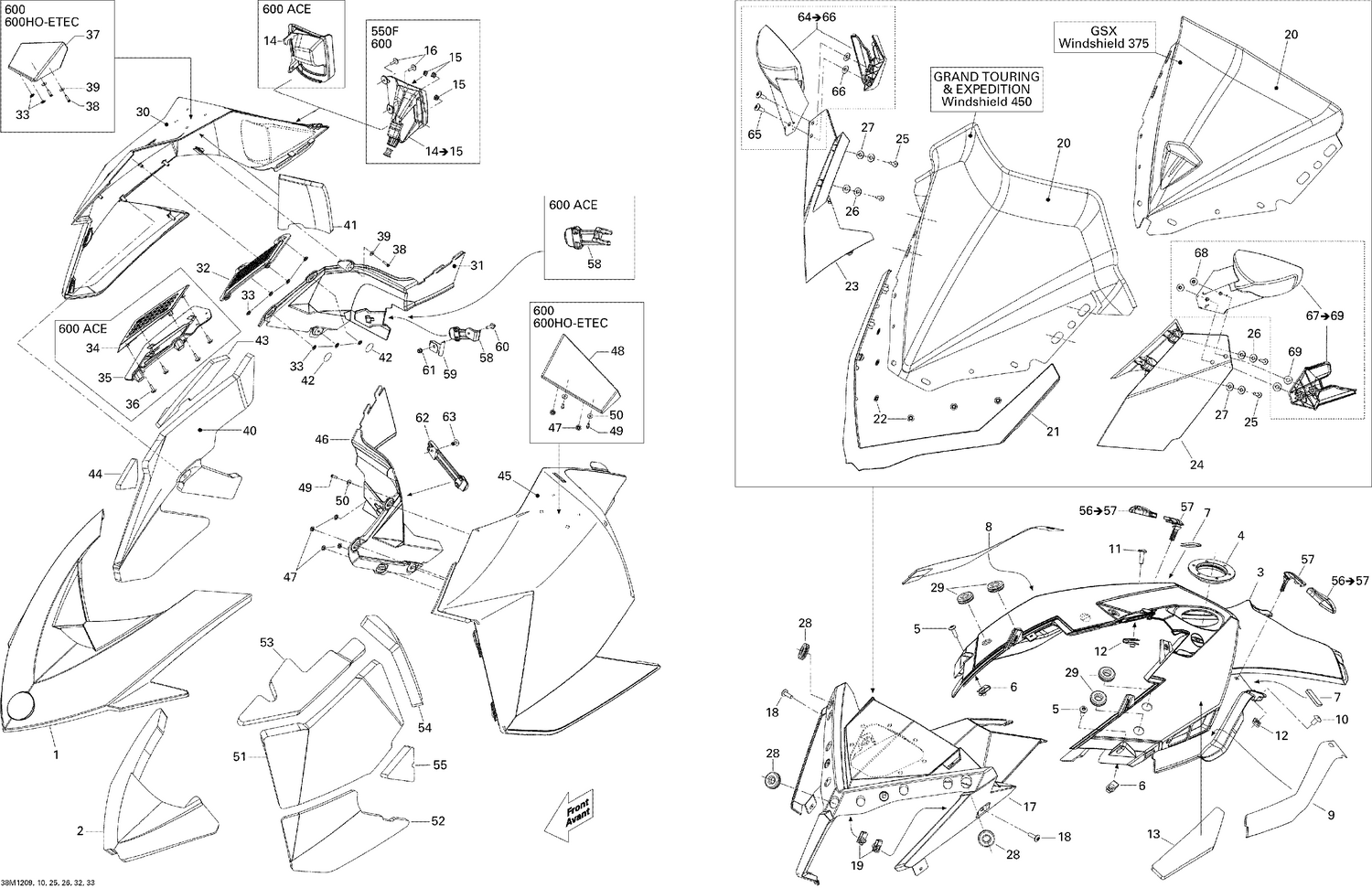 09- Hood, Windshield And Console