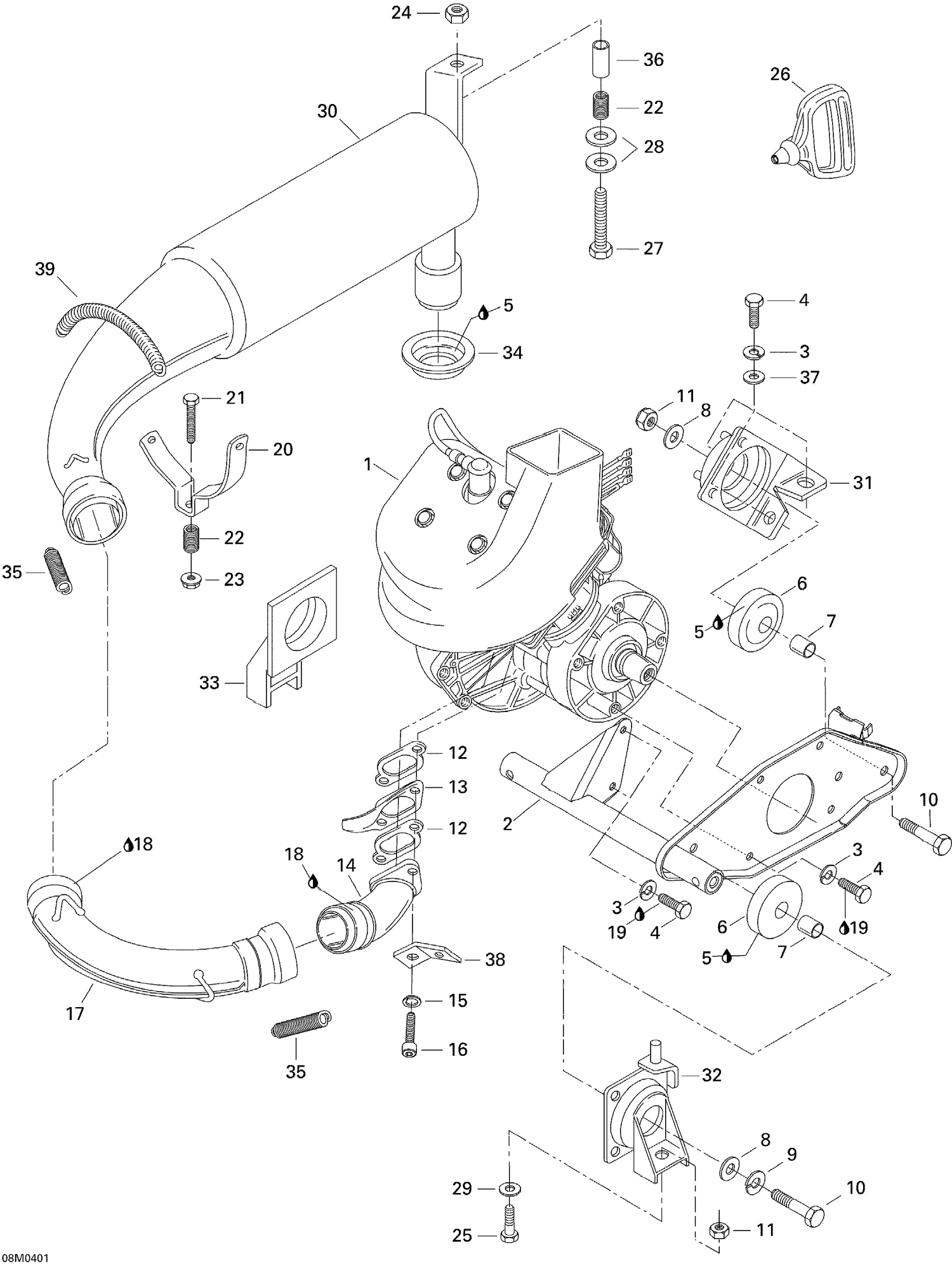 01- Engine Assembly And Support
