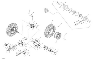 07- Front Drive System - All Models Schematic