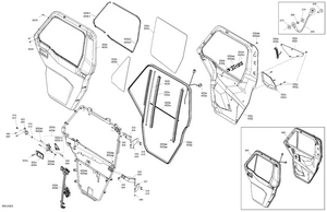 07- Body - Doors - Front Section Schematic