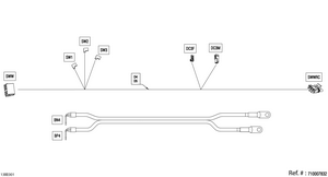08- Electric - Winch Wiring Harness - 710007832 Schematic