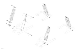 05- Suspension - Rear Shocks Schematic