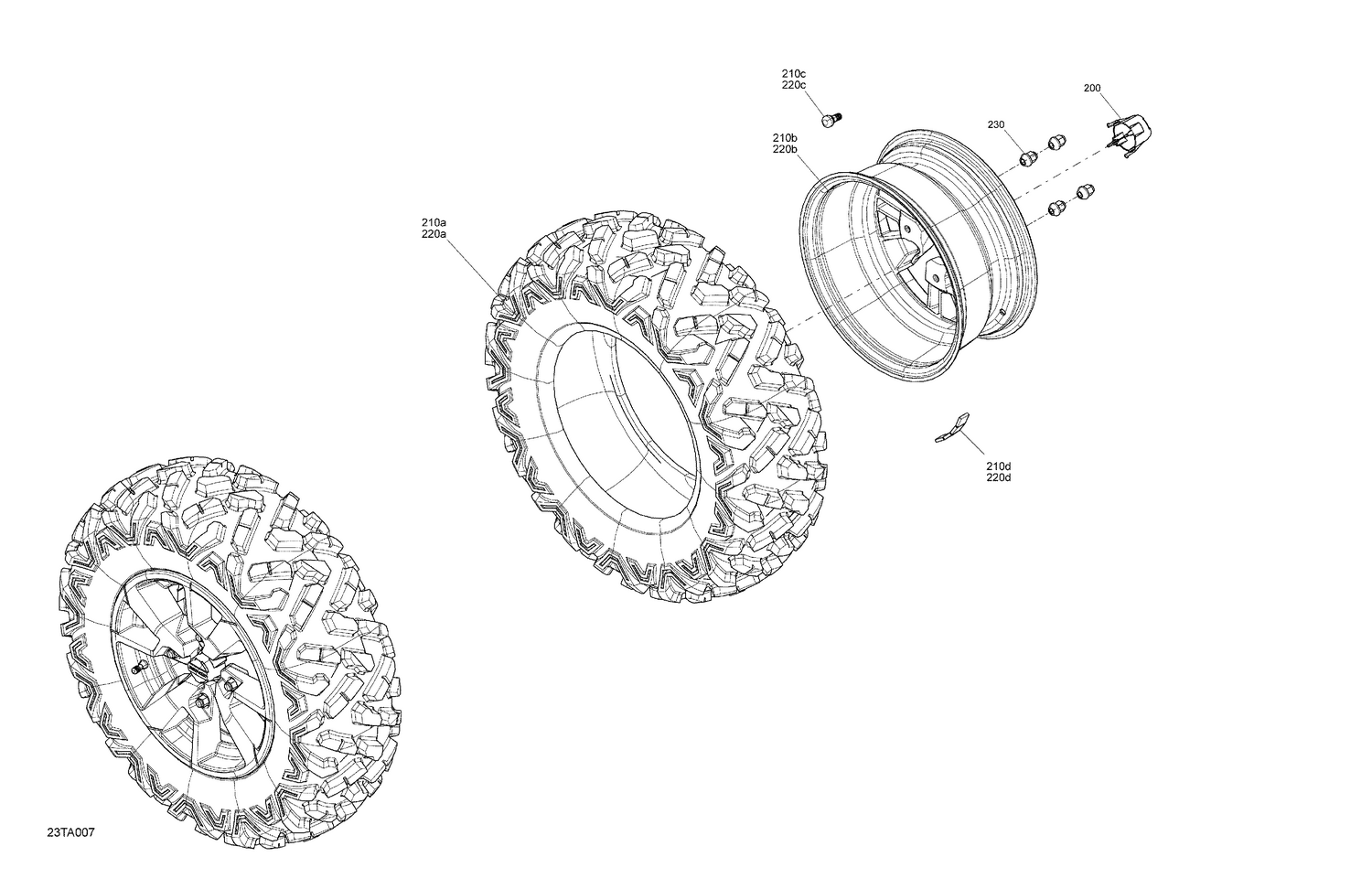 04- Drive - Front Wheels - LTD