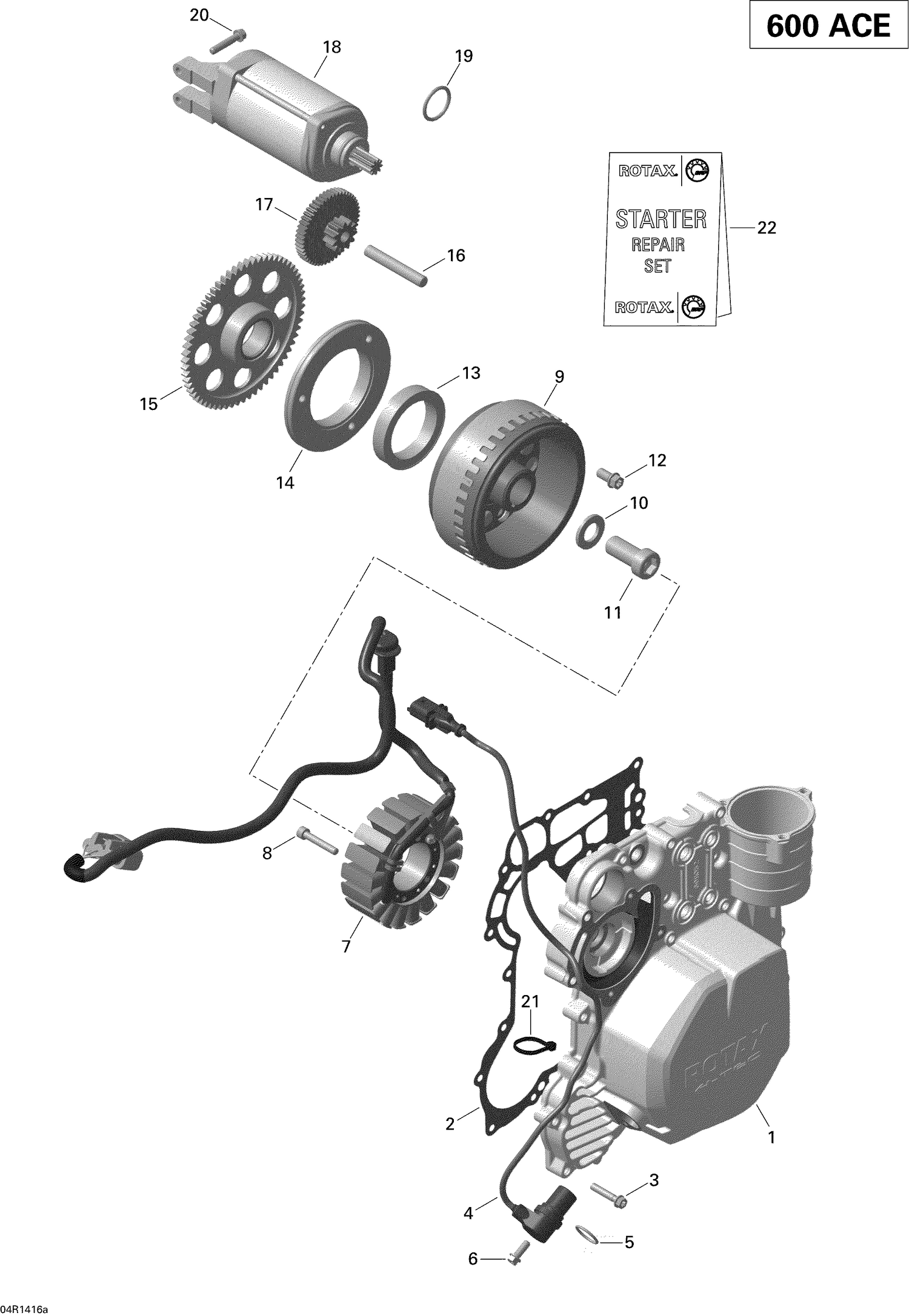 03- Magneto And Electric Starter 1