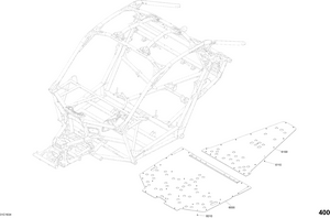 09- Body Parts - Bright White - Package Std - Floor Section Schematic