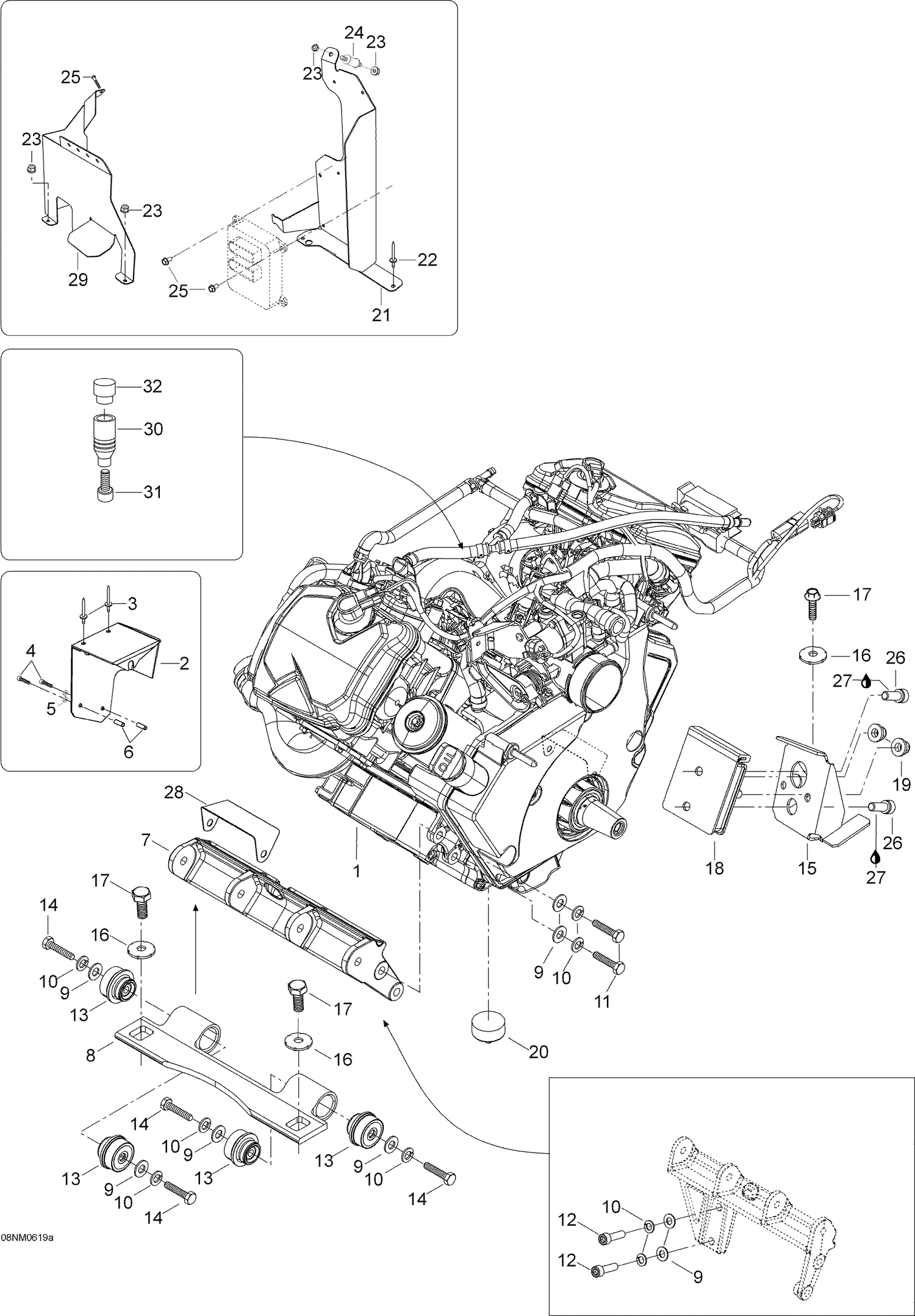 01- Engine And Engine Support