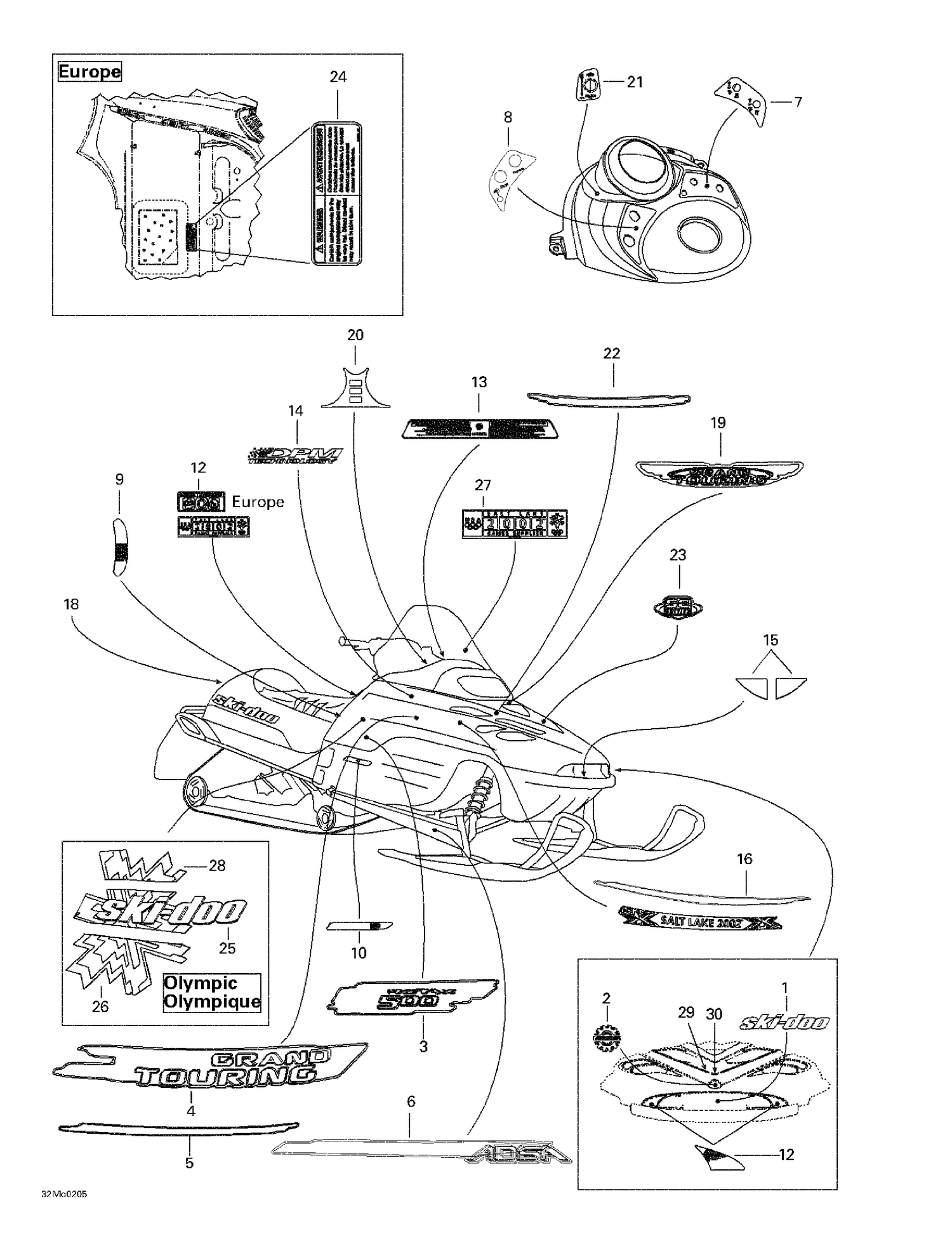 Assembly diagram