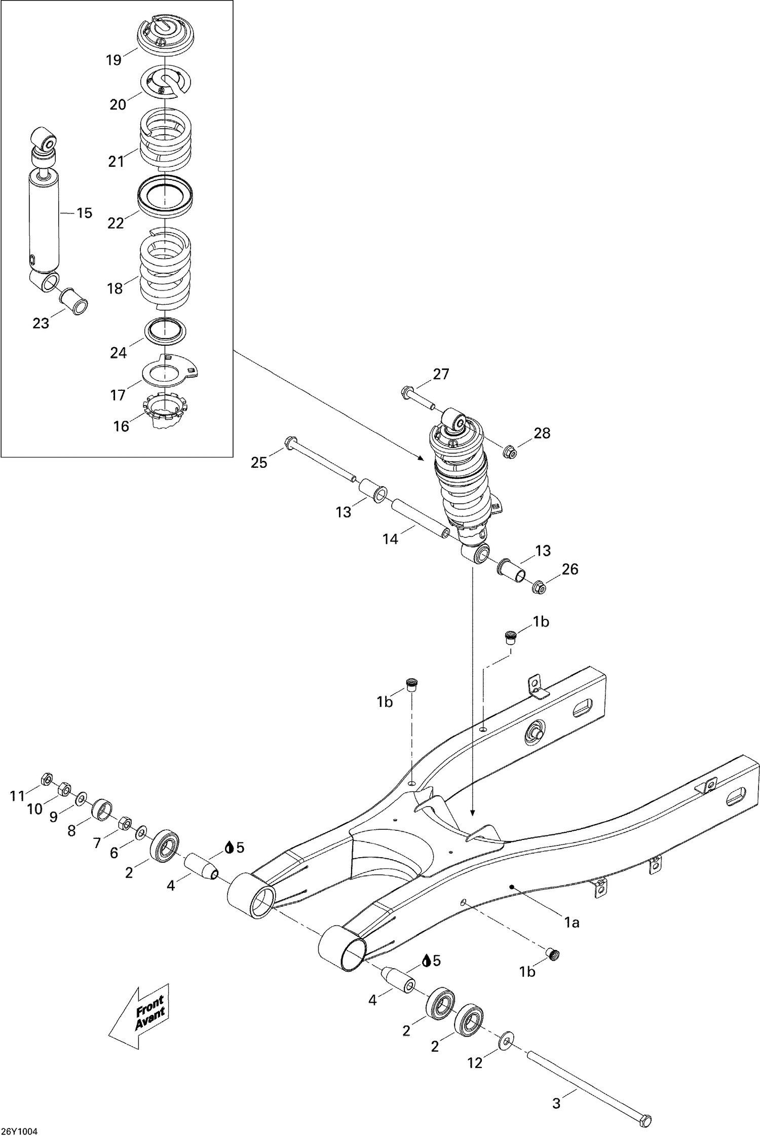 08- Suspension, Rear SE5 Electronic