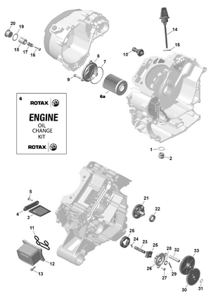 01- Rotax - Engine Lubrication Schematic