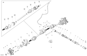 04- Drive - Front - Common Parts Schematic