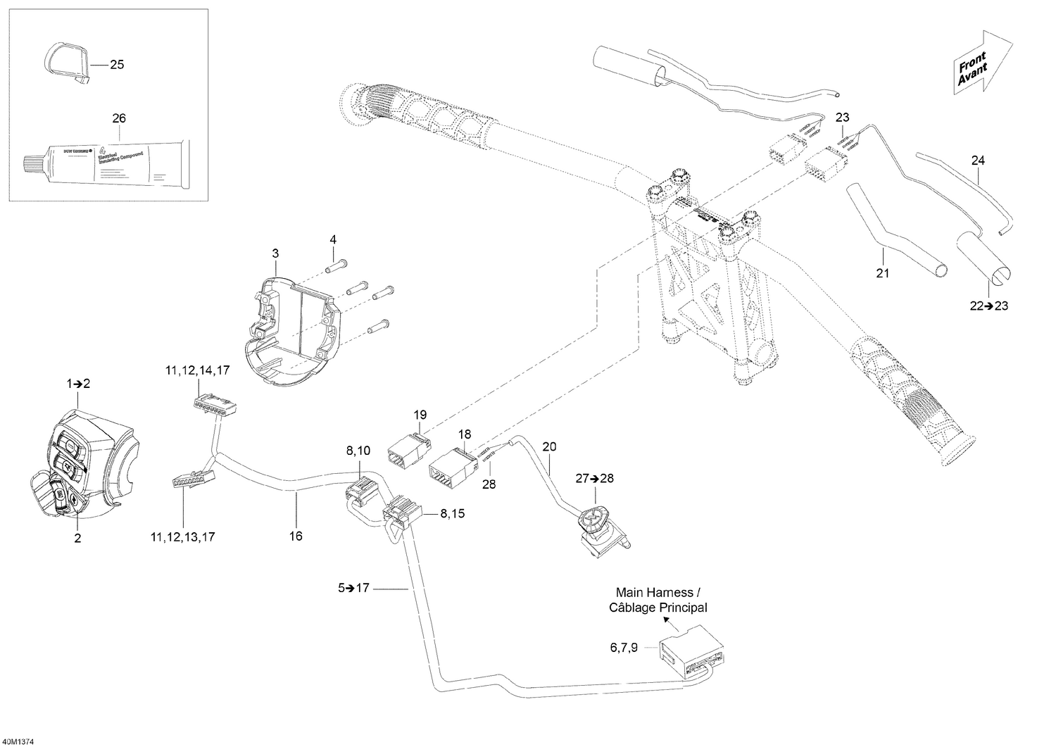 10- Steering Wiring Harness