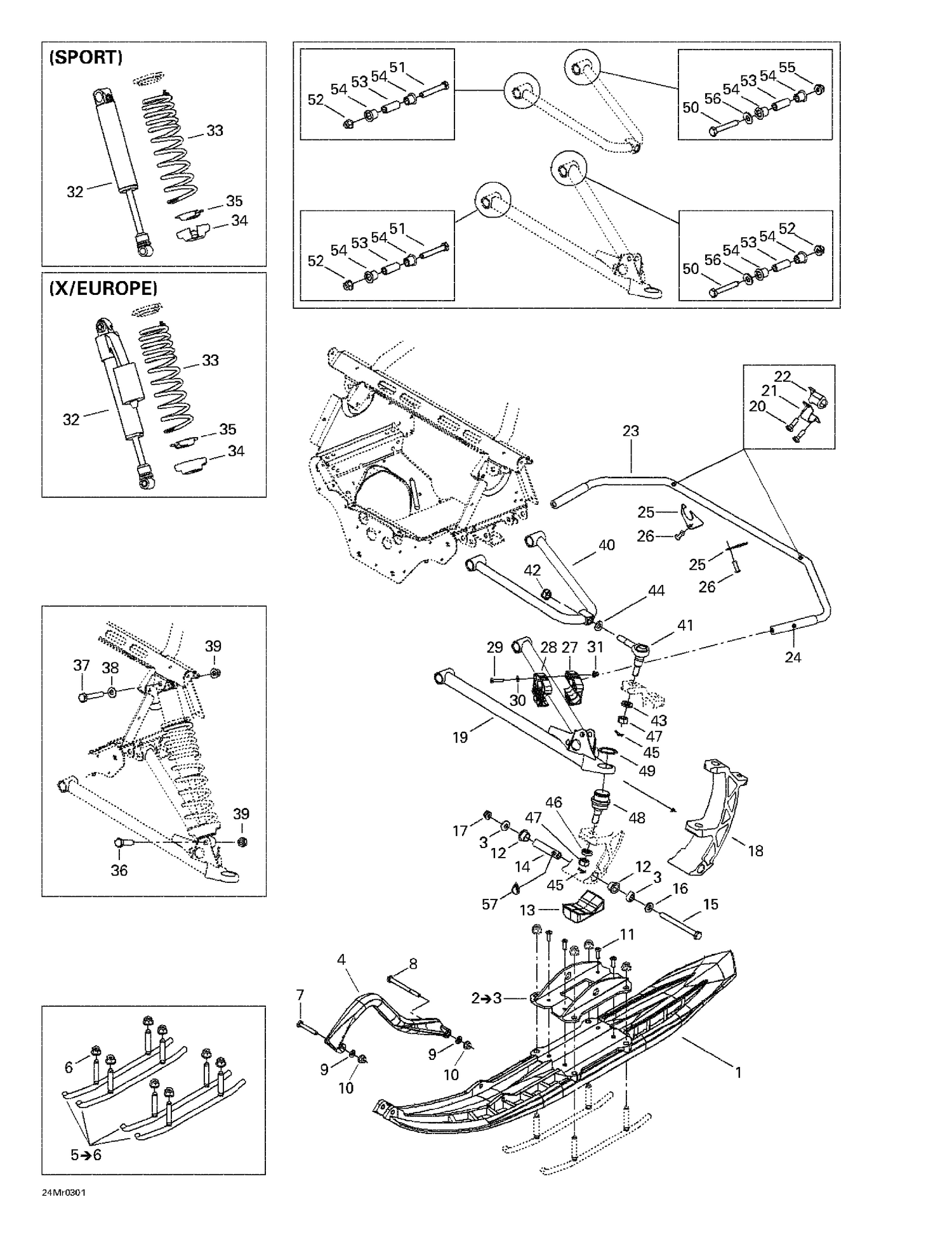 07- Front Suspension And Ski