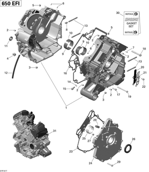01- Crankcase _01r1517 Schematic