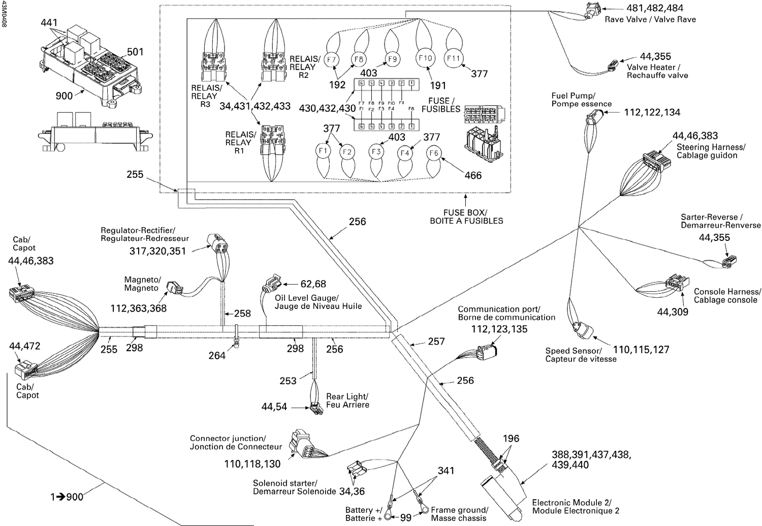 10- Frame Harness