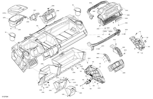 07- Cab Interior - Dashboard Schematic