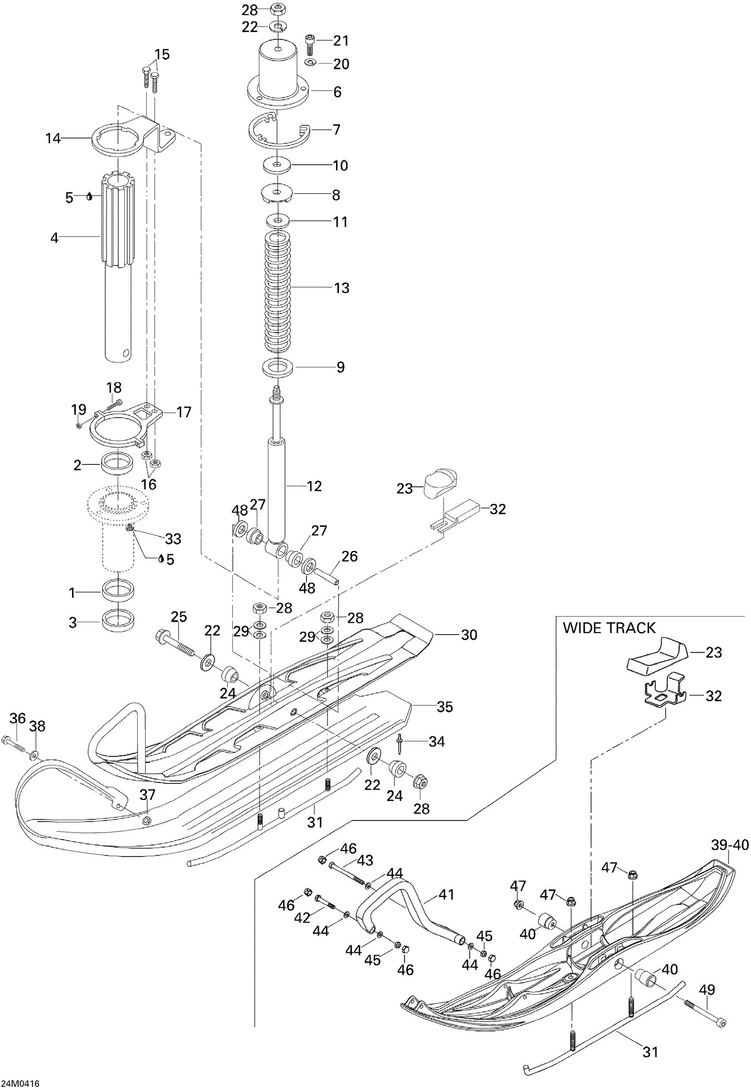 07- Front Suspension And Ski
