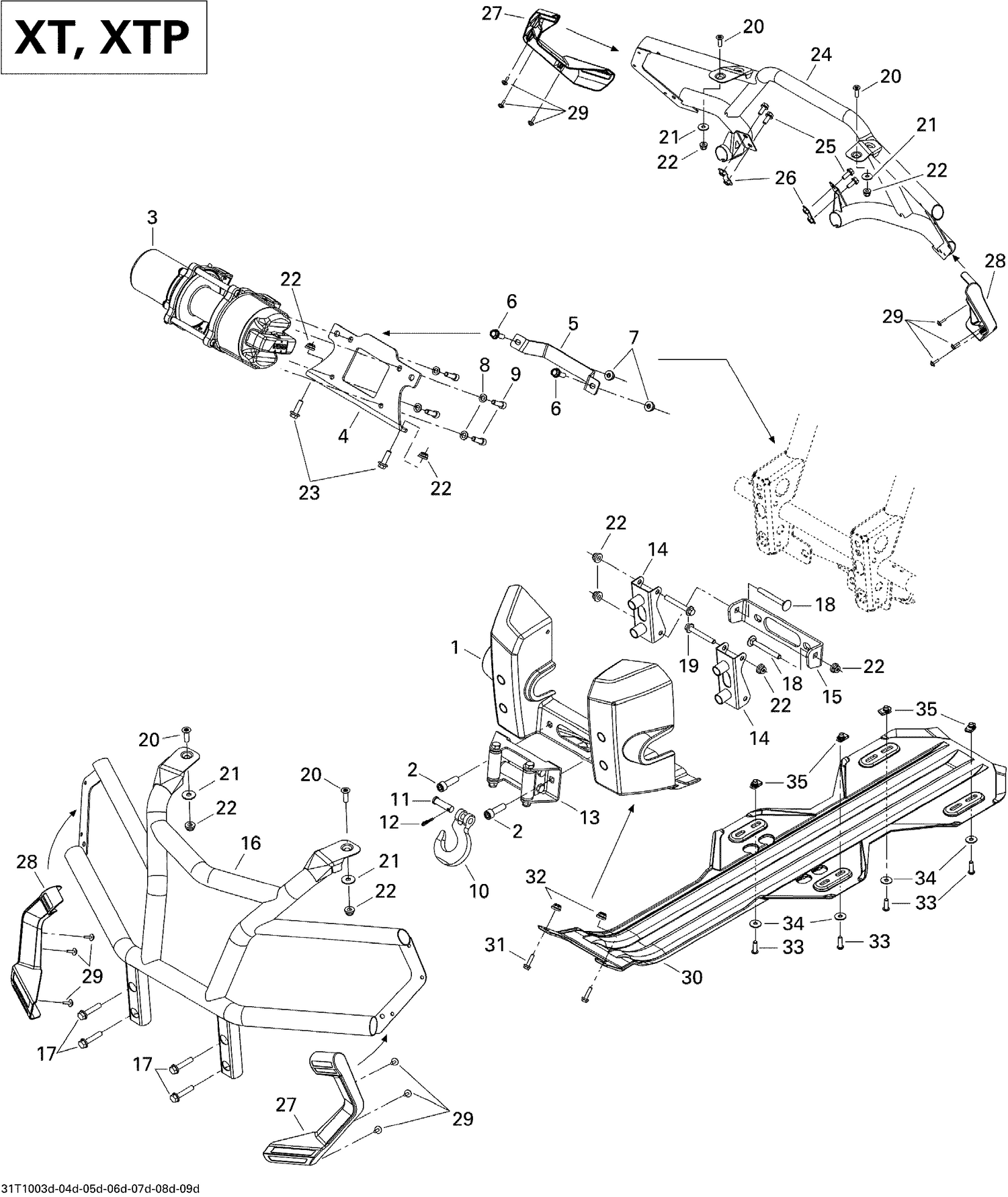09- Body And Accessories 4, XT, XT-P