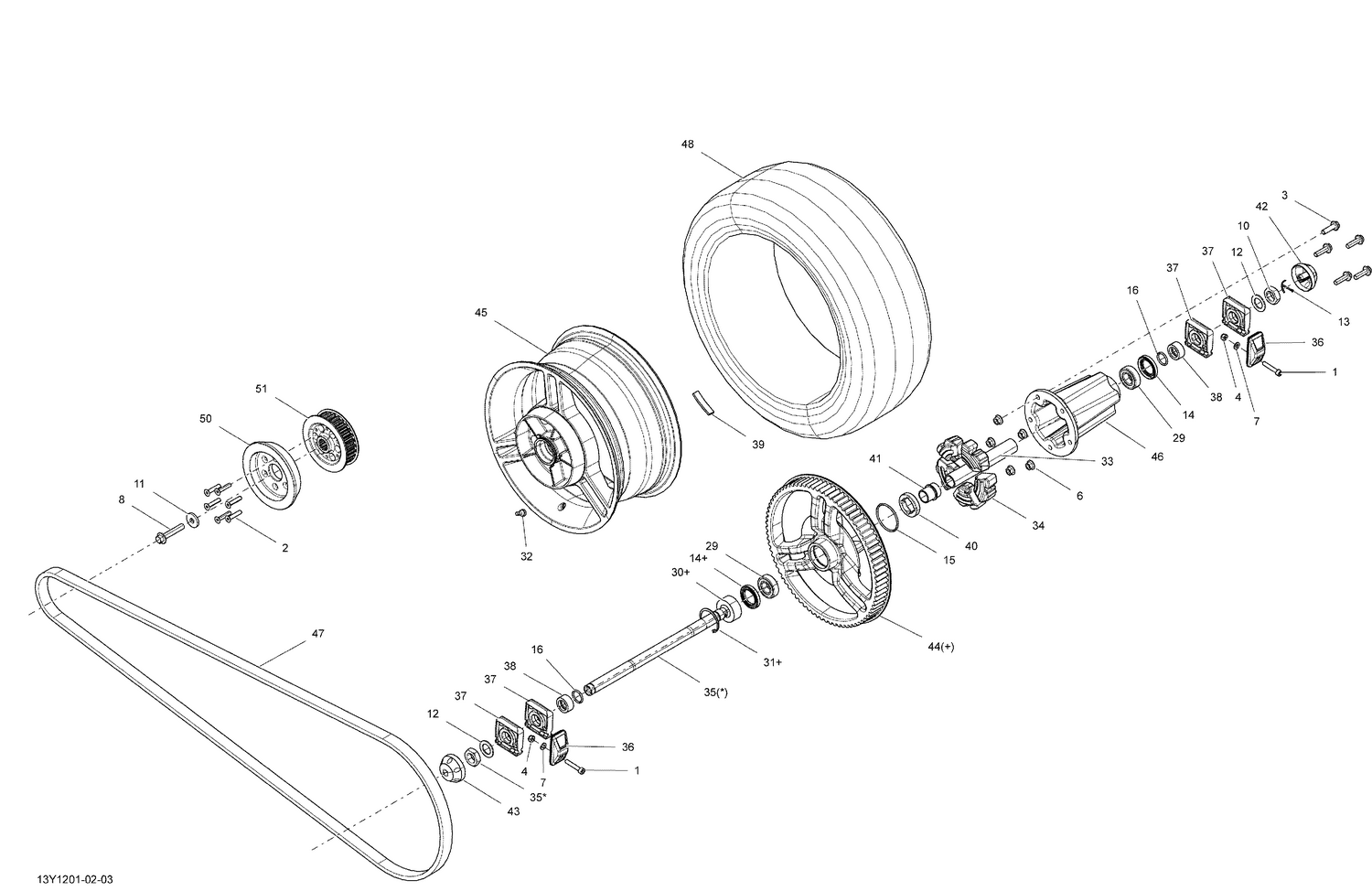 08- Drive System, Rear