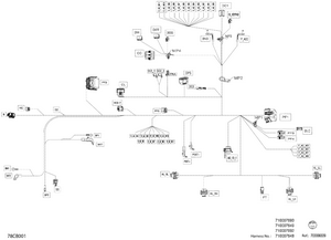 08- Electric - Main Harness - 710007692 Schematic