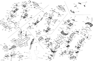 09- Body And Accessories - Without Fenders All Models Schematic