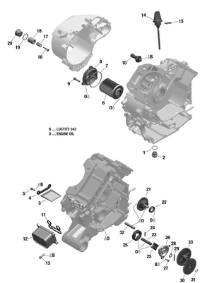 01- Engine Lubrication Schematic