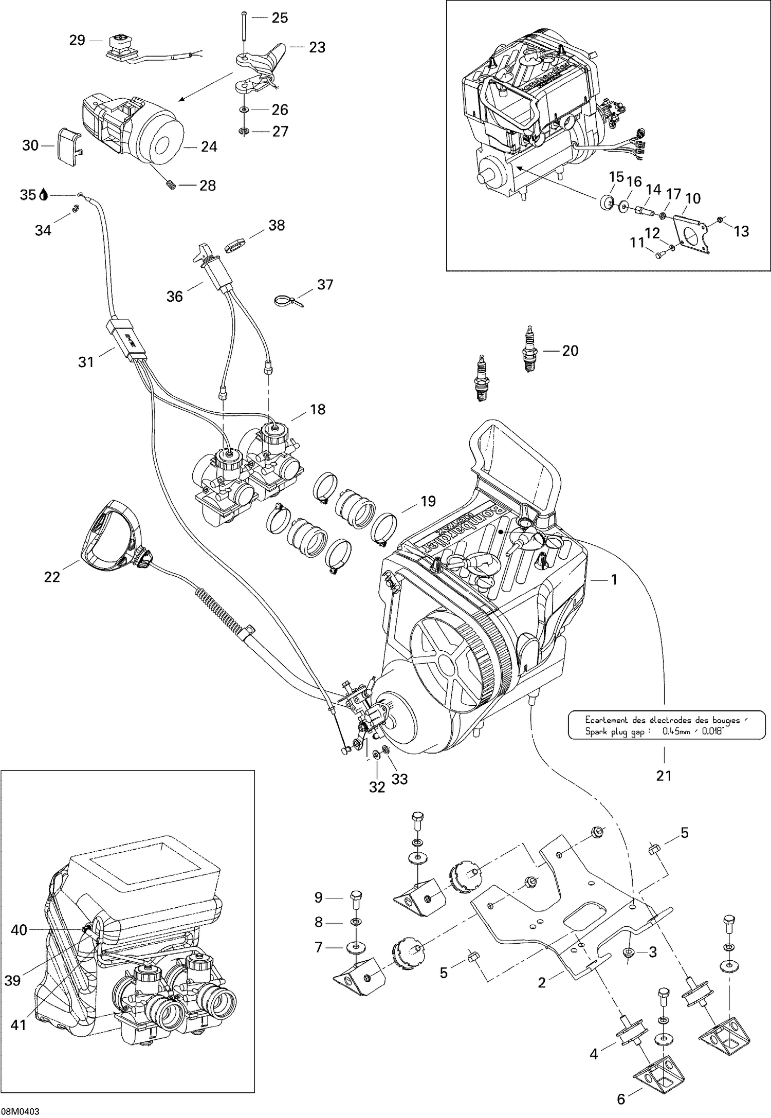 01- Engine System, SKANDIC 550F