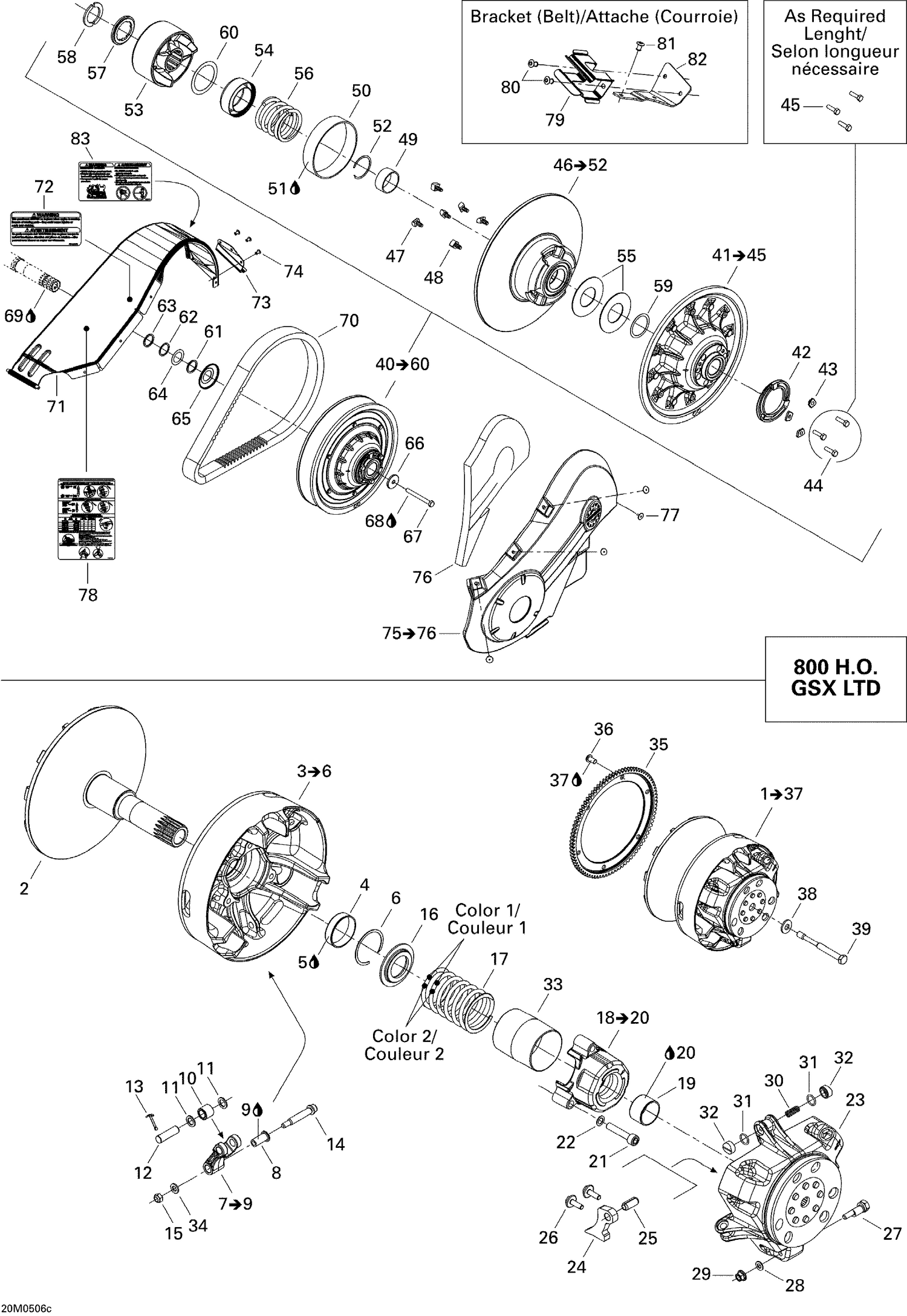 05- Driven Pulley 800HO