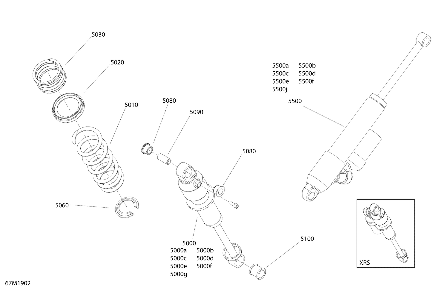 08- Rear Shocks - X - North America