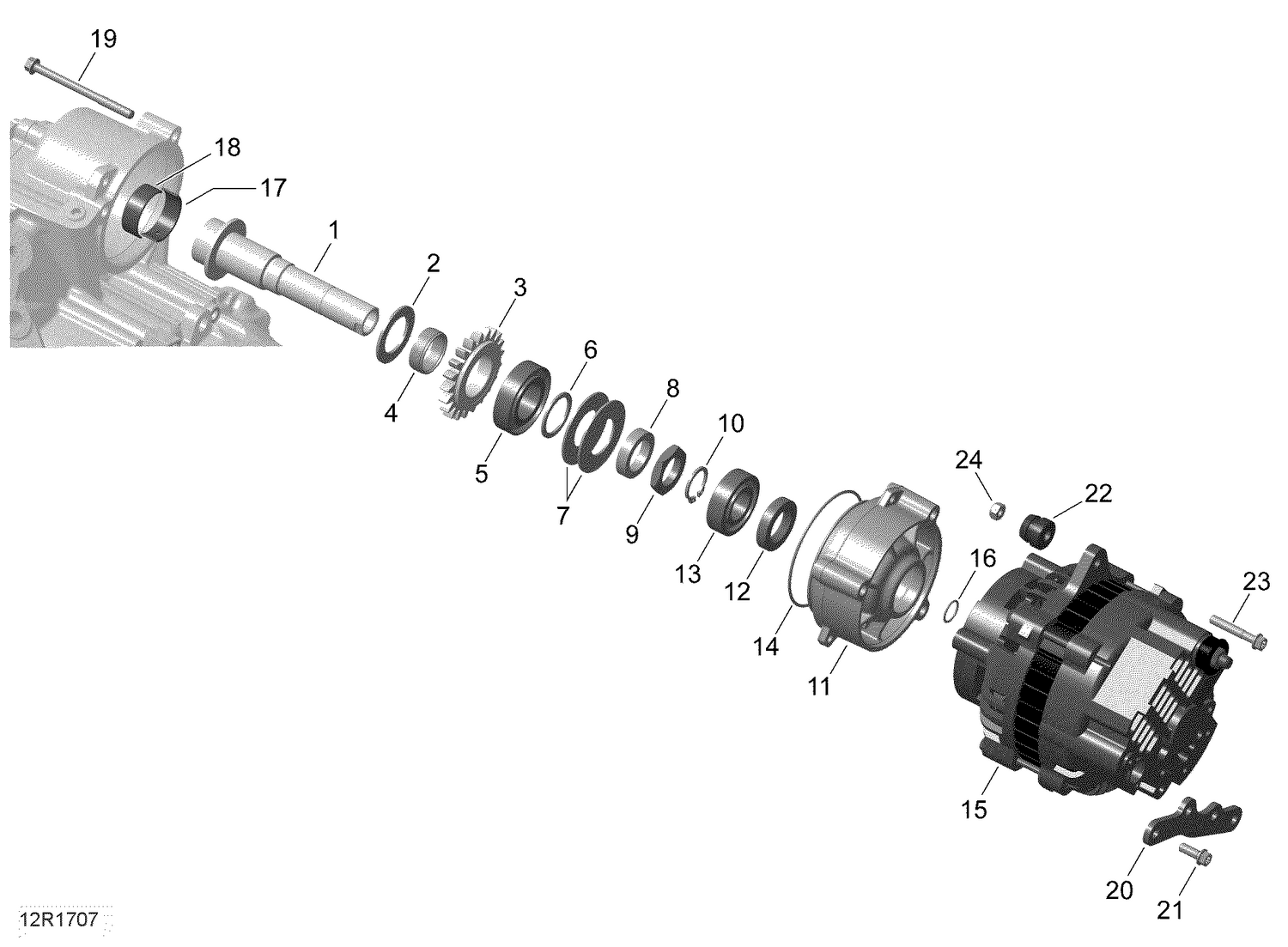 01- ROTAX - Alternator
