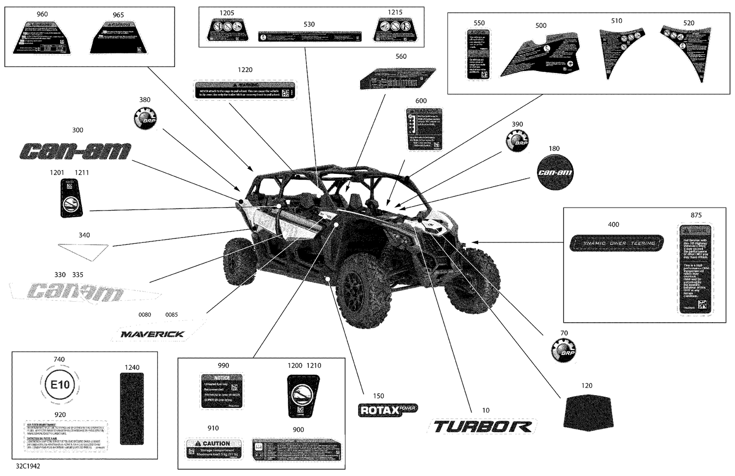 09- Decals Turbo - Package STD - North America