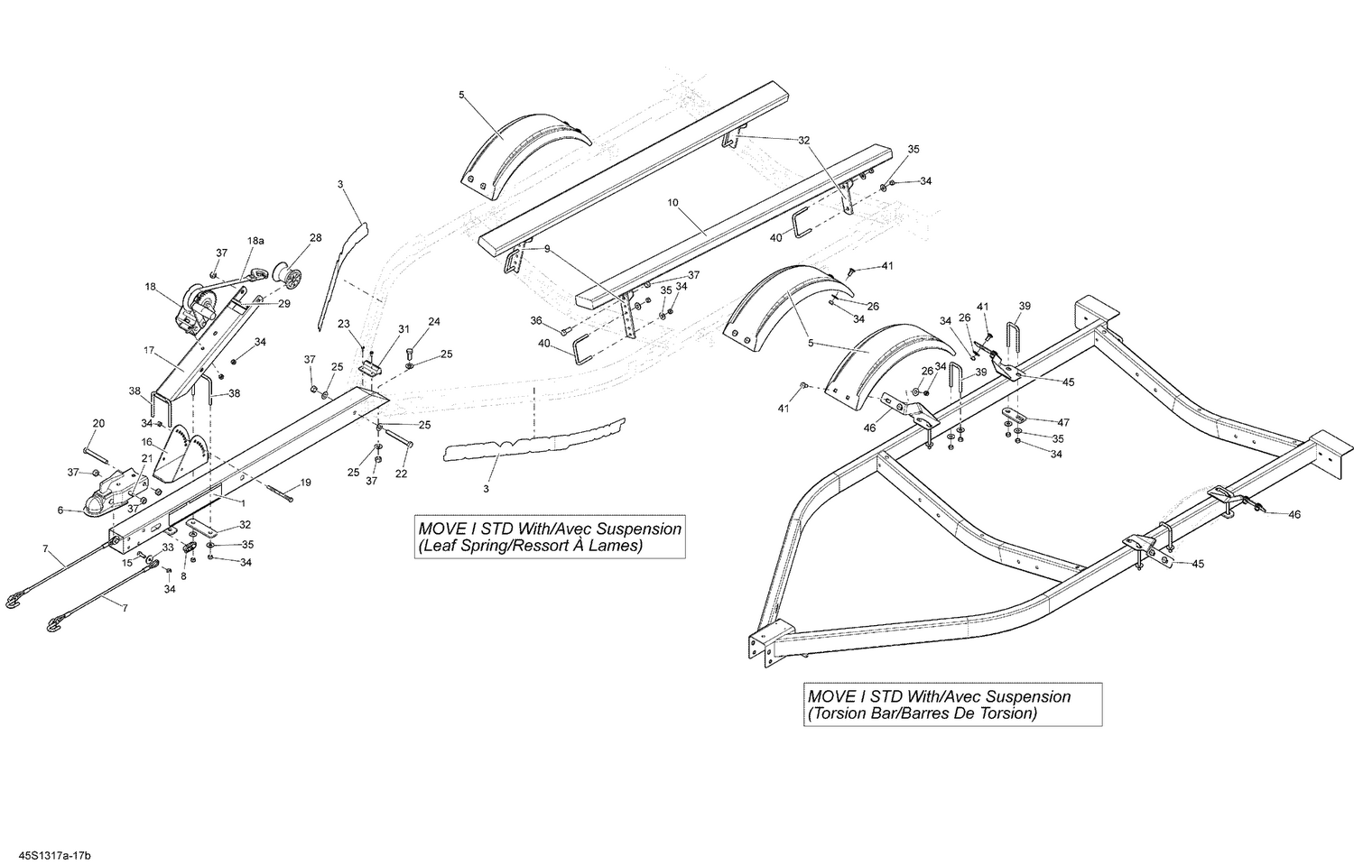 09- Frame Torsion Bar Suspension