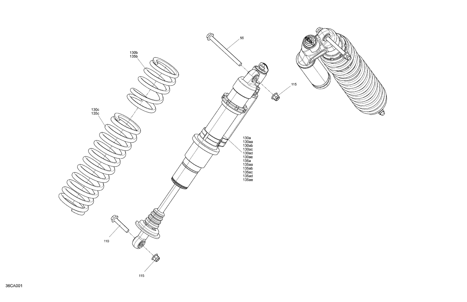 05- Suspension - Front Shocks - DS