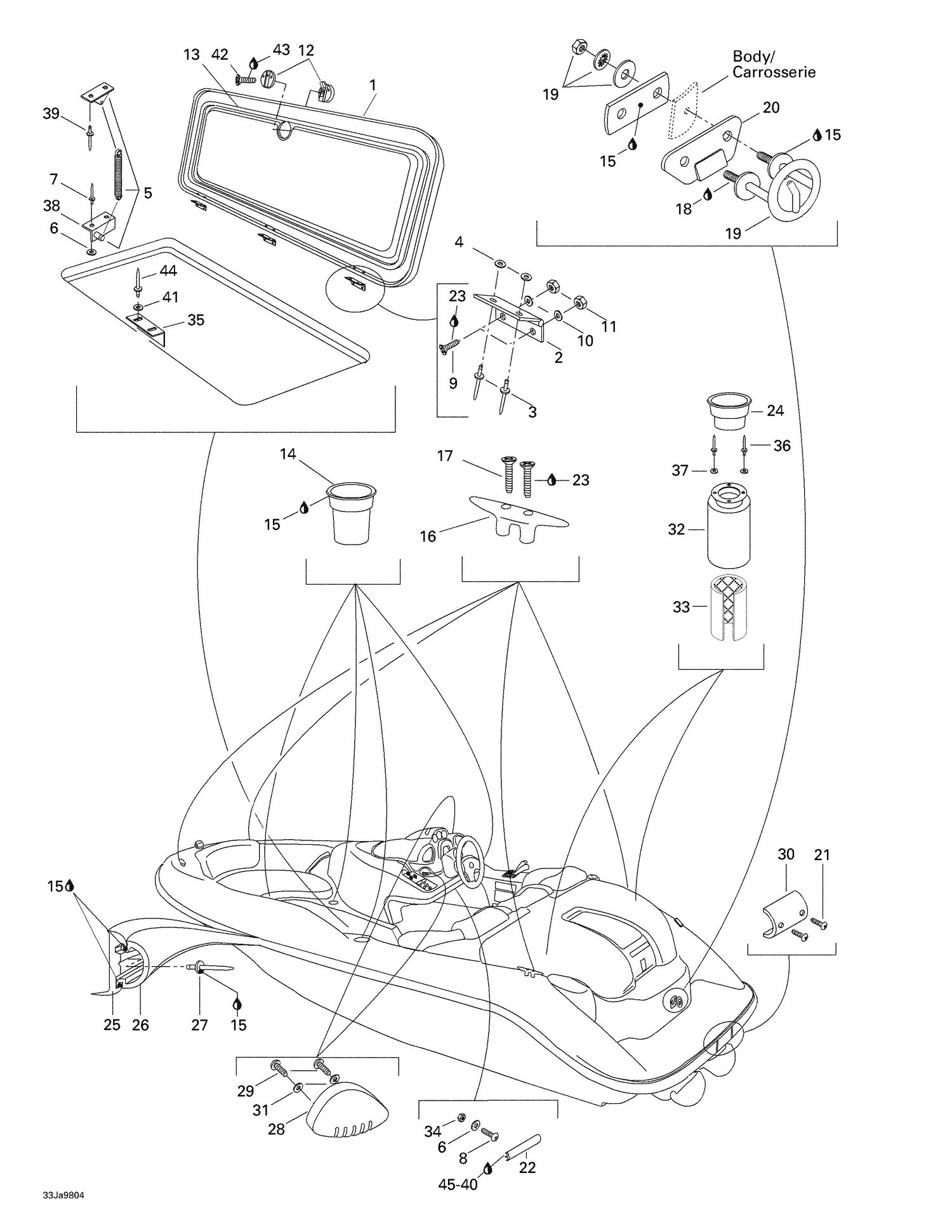 09- Central Cover And Accessories