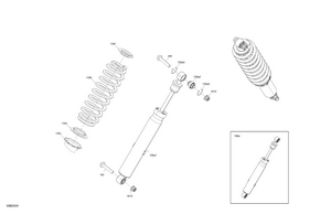 05- Suspension - Front Shocks Schematic