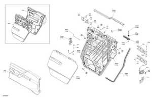 07- Enclosure Cab - Rear Doors Schematic