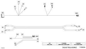 08- Electric - Winch Wiring Harness - 710008266 Schematic