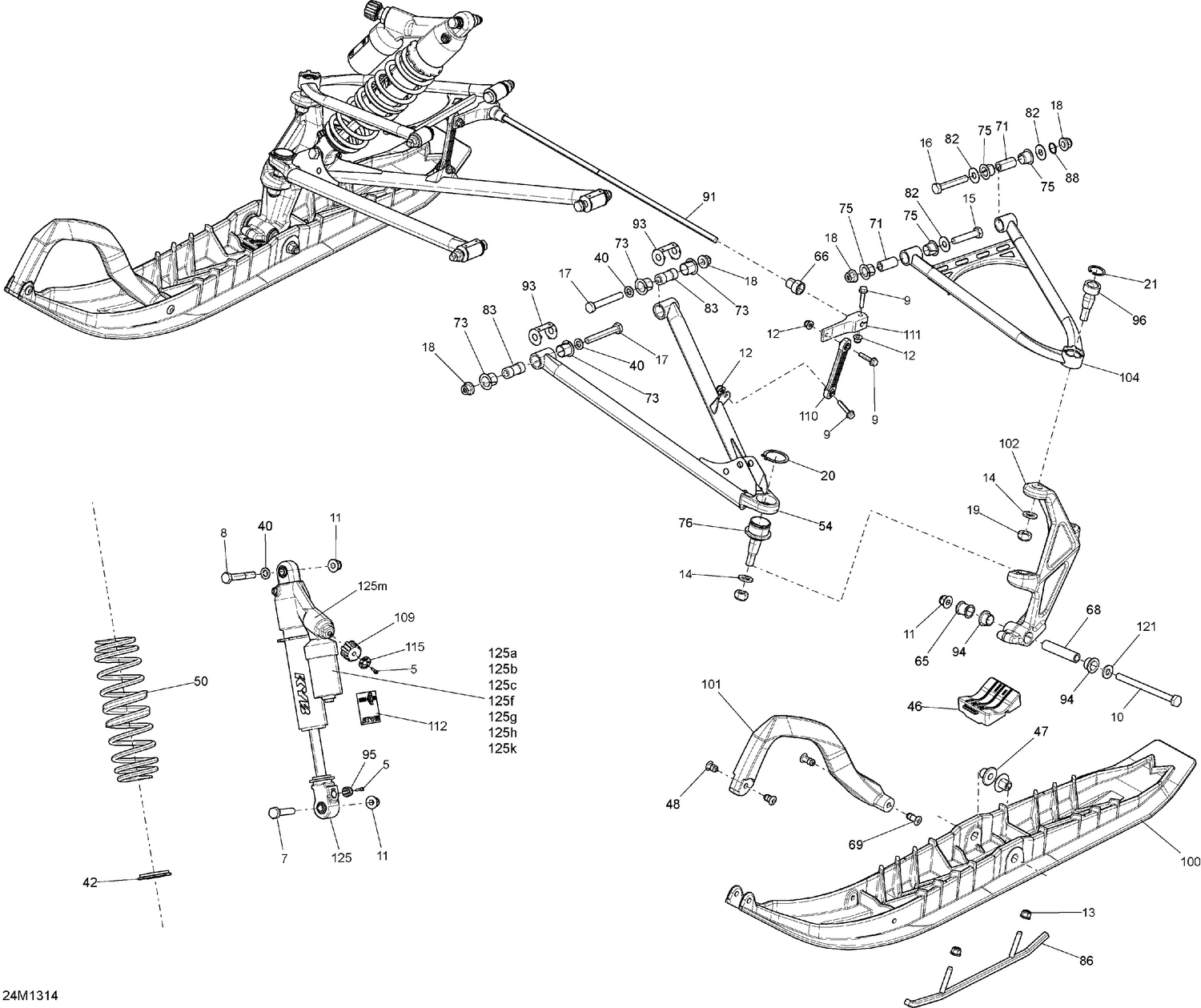 07- Front Suspension And Ski
