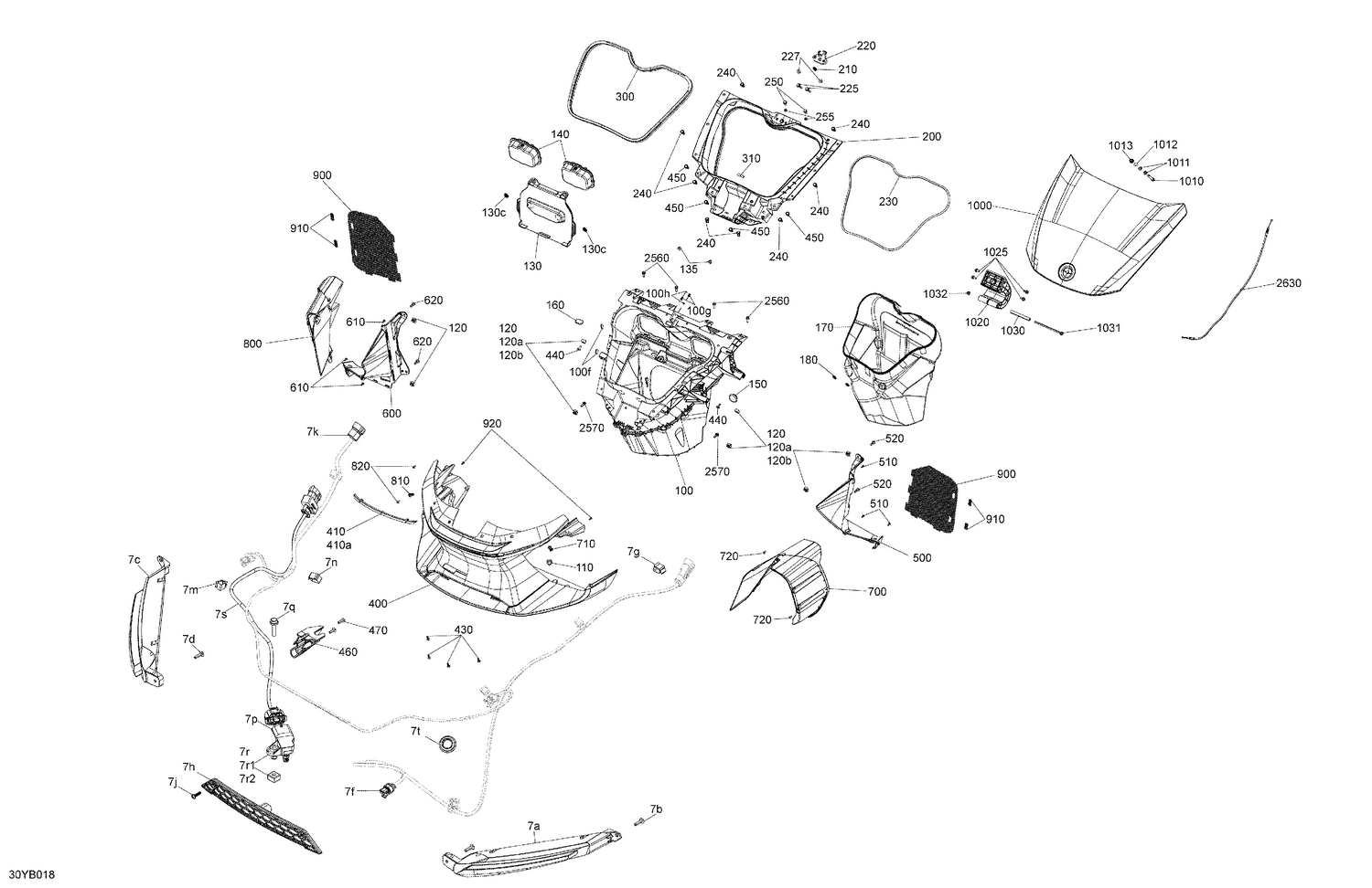 07- Body - Front Storage Tray