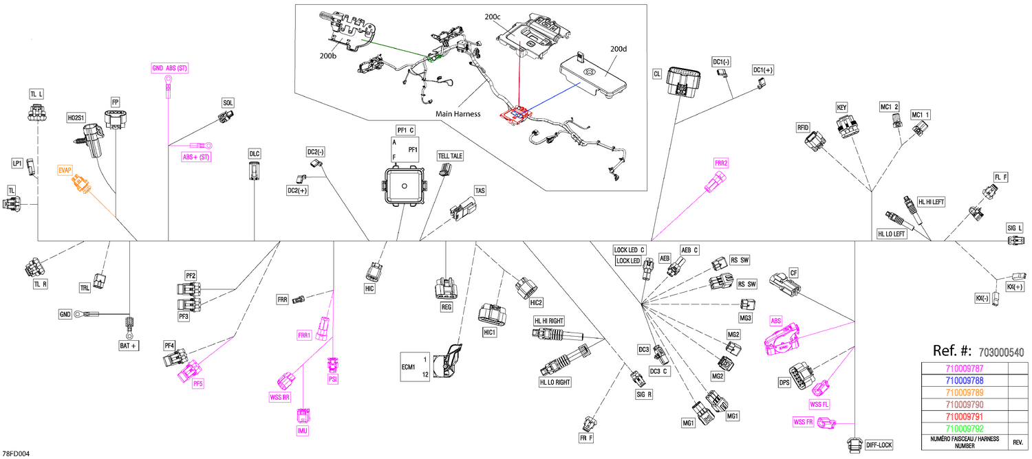 Assembly diagram