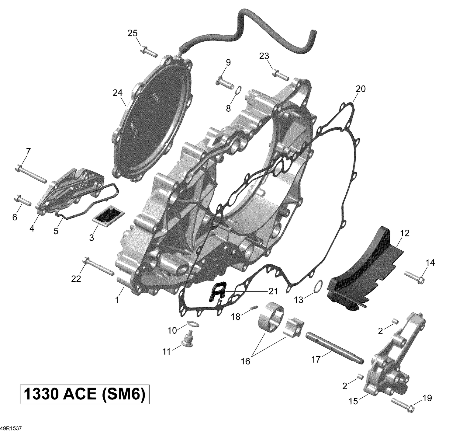 01- Clutch Cover _49R1537