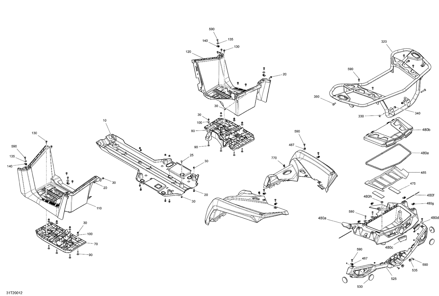 09- Body - Rear Section - STD - DPS