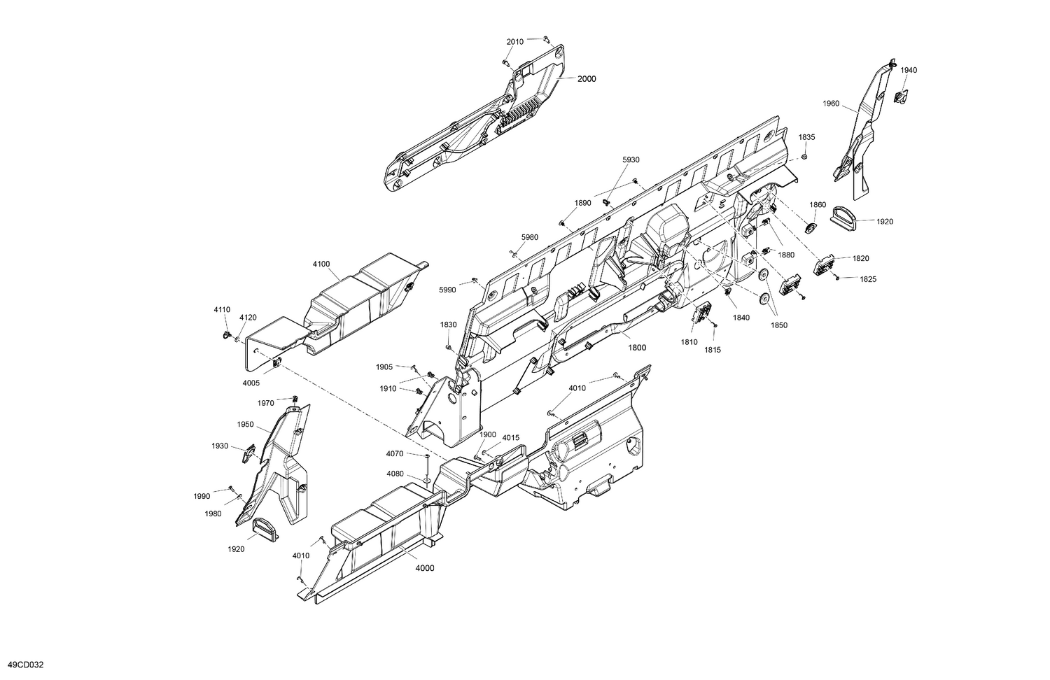 07- Cab Interior - Back Wall