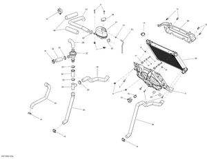01- Cooling System - Except Xmr Schematic