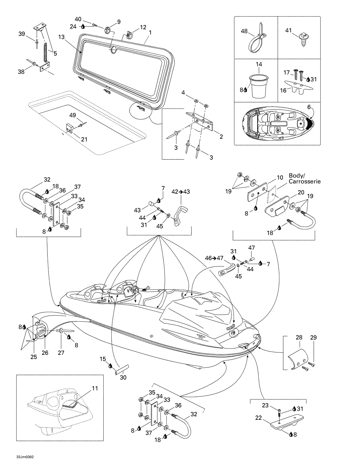 09- Central Cover And Accessories