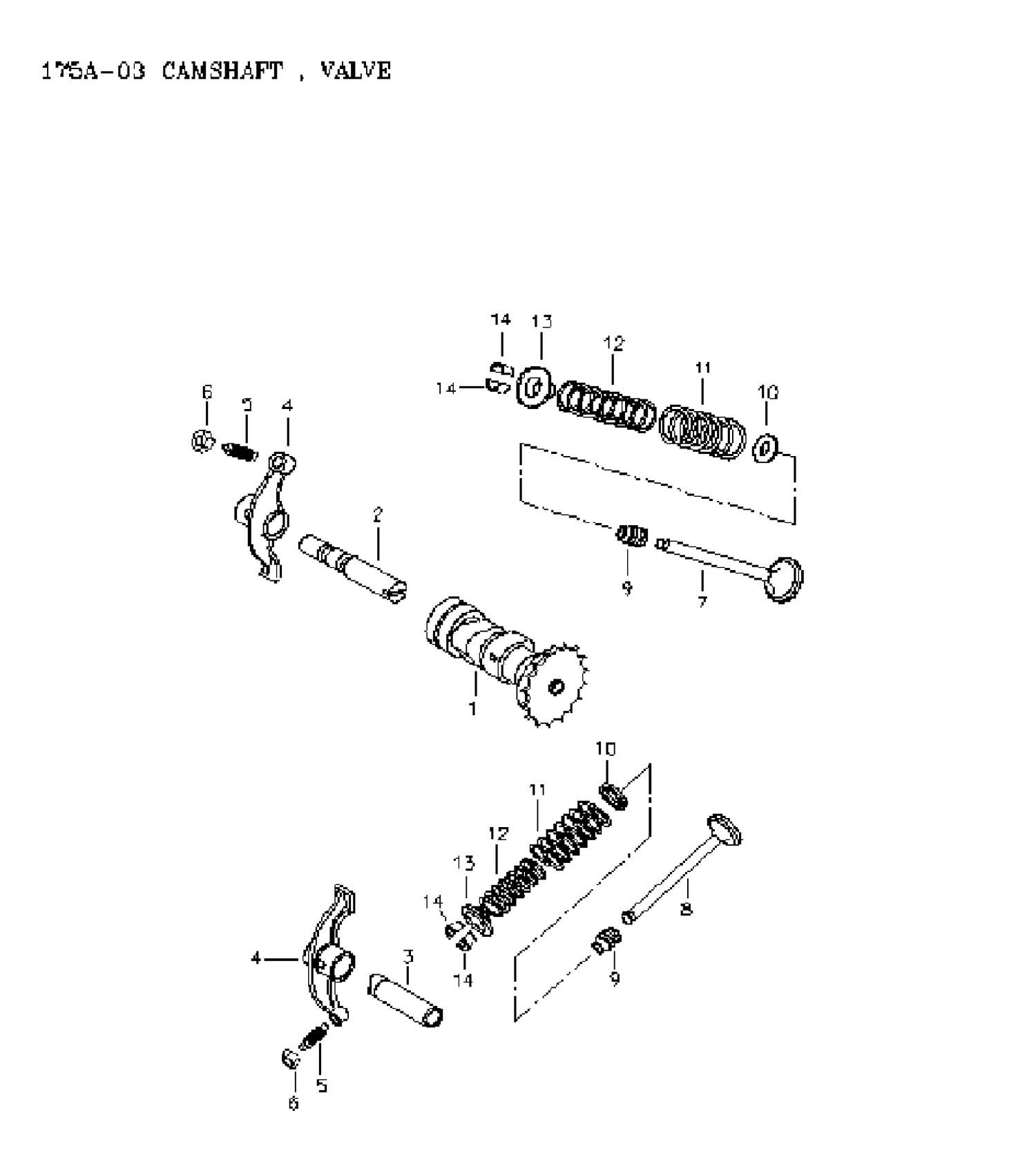 01- Camshaft, Valve