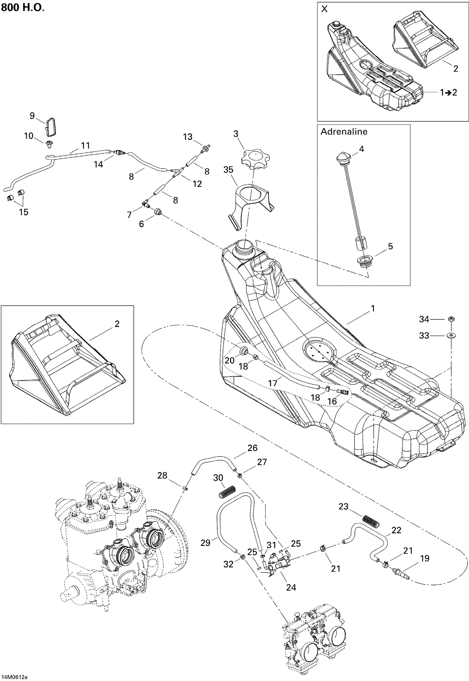 02- Fuel System 800 HO