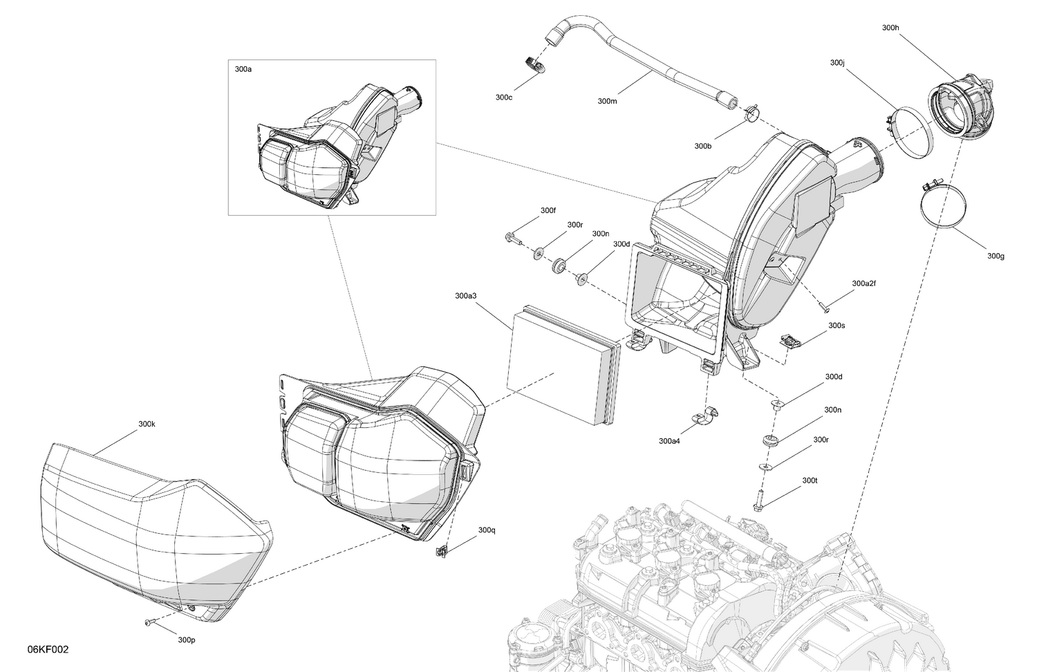 02- Engine - LH Air Intake
