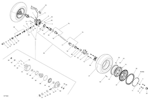 07- Drive System, Front - All Models Schematic