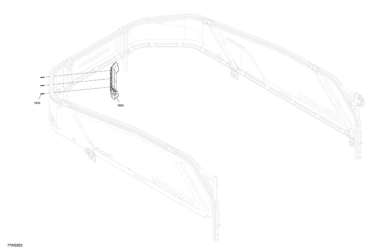 03- HELM - Overmolded Rail Cushion
